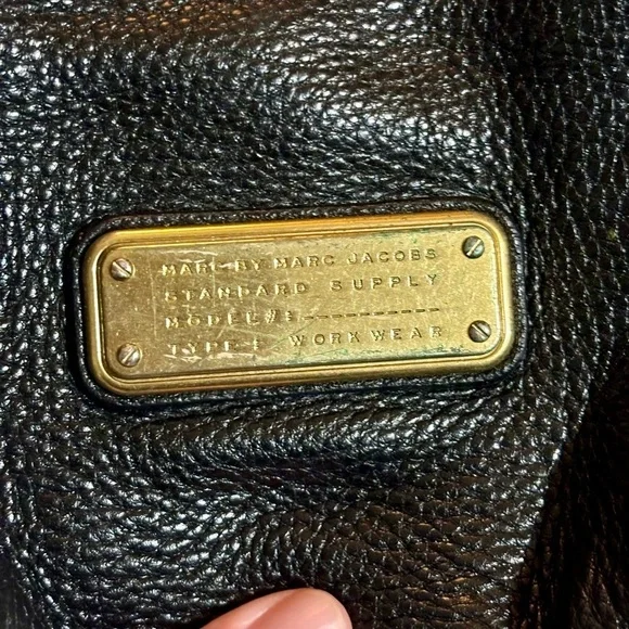 Marc by Marc Jacobs Black Leather Bag (Gently Used) - Picture 2 of 5